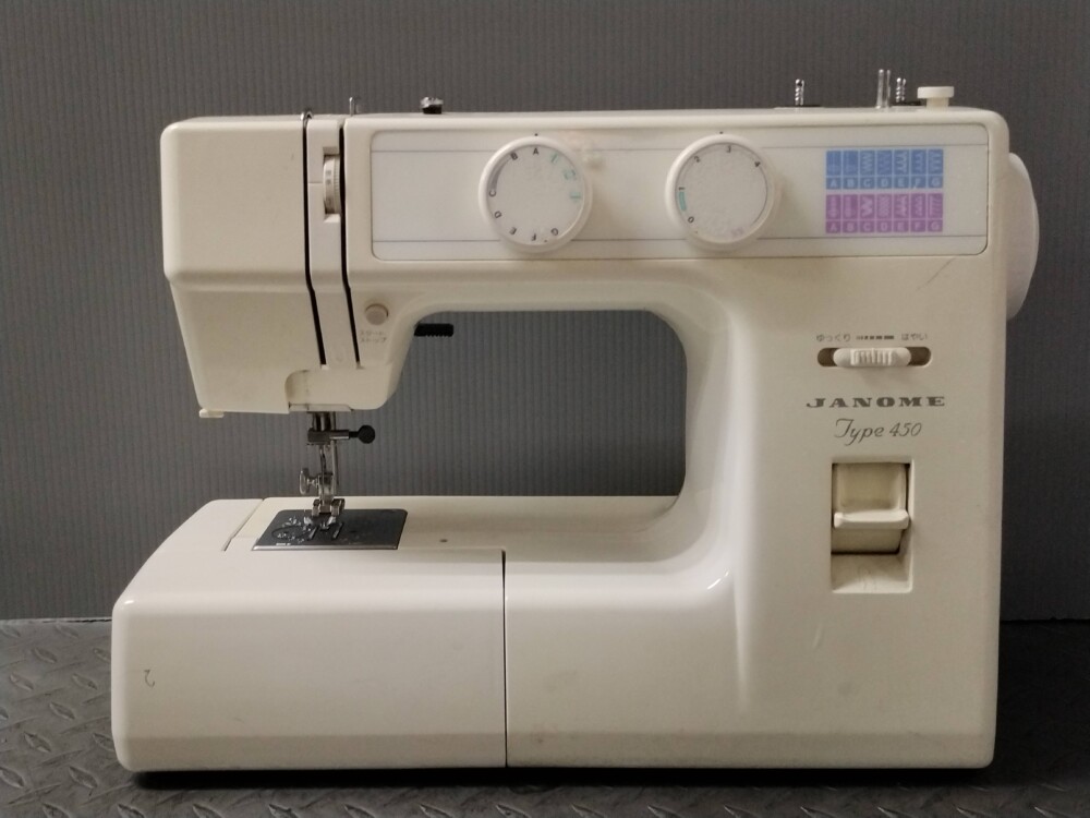 ジャノメミシン修理【TYPE 450】愛知県よりご依頼。 |