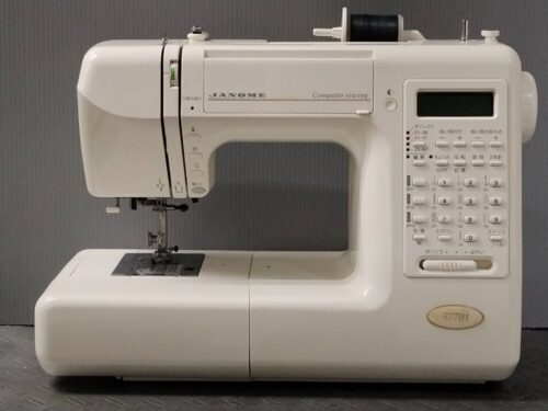 ジャノメミシン修理【S-7701】福島県よりご依頼。
