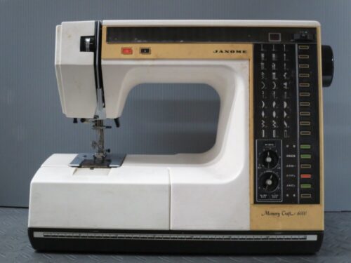 ジャノメミシン修理【Memory Craft 6000】東京都よりご依頼。